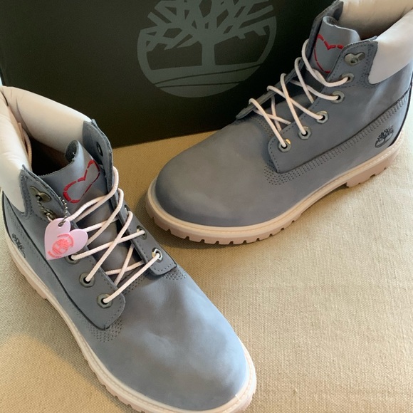 TIMBERLAND Jayne Waterproof Boot 🥾 Grey Suede - Picture 4 of 7